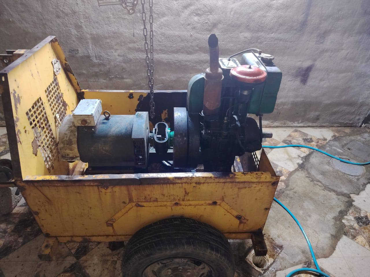 🔌 نوع المولد: بتر هندي (هندر)
⚡ القدرة: 30 أمبير
🔧 الحالة: المحرك بحالة ممتازة ويشتغل بدون مشاكل
💯 جاهز للاستخدام مباشرة
📍 الموقع: ( كركوك)
📞 للتواصل: (***********)
💰 السعر: (450 قابل للتفاوض)
