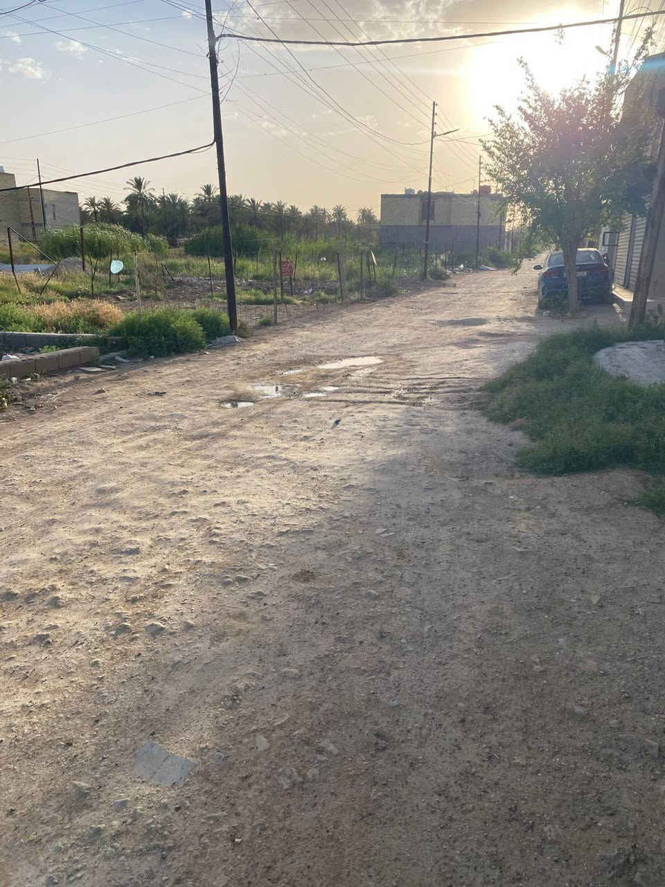 مكلف بالنشر
سلام عليكم 

قطعه ارض للبيع في السريدات القديمه بالربع الثالث خلف البزل الصغيره قرب اسواق ابو محمد 

نوع العقار زراعي سند 25 تحويل باسم المشتري انذار بكاتب عدل 

مساحه الارض 260متر

واجهه الارض 10متر 

نزال الارض 26متر

السعر مناسب

للاتصال ***********
