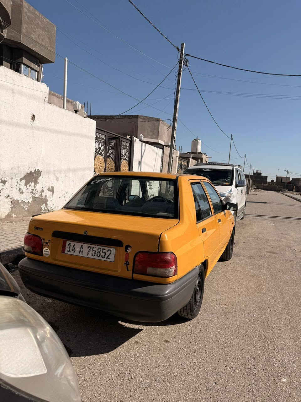 سلام عليكم سايبا موديل ١٨ مصفره سياره جاهزه حداديه تخم تاير مكينه توه محوله  سنوه جديد تبريد ثلج فقط مكينه بيه بخار بدون تنقيص  سعر ٤٦  شراي يتصل ***********
