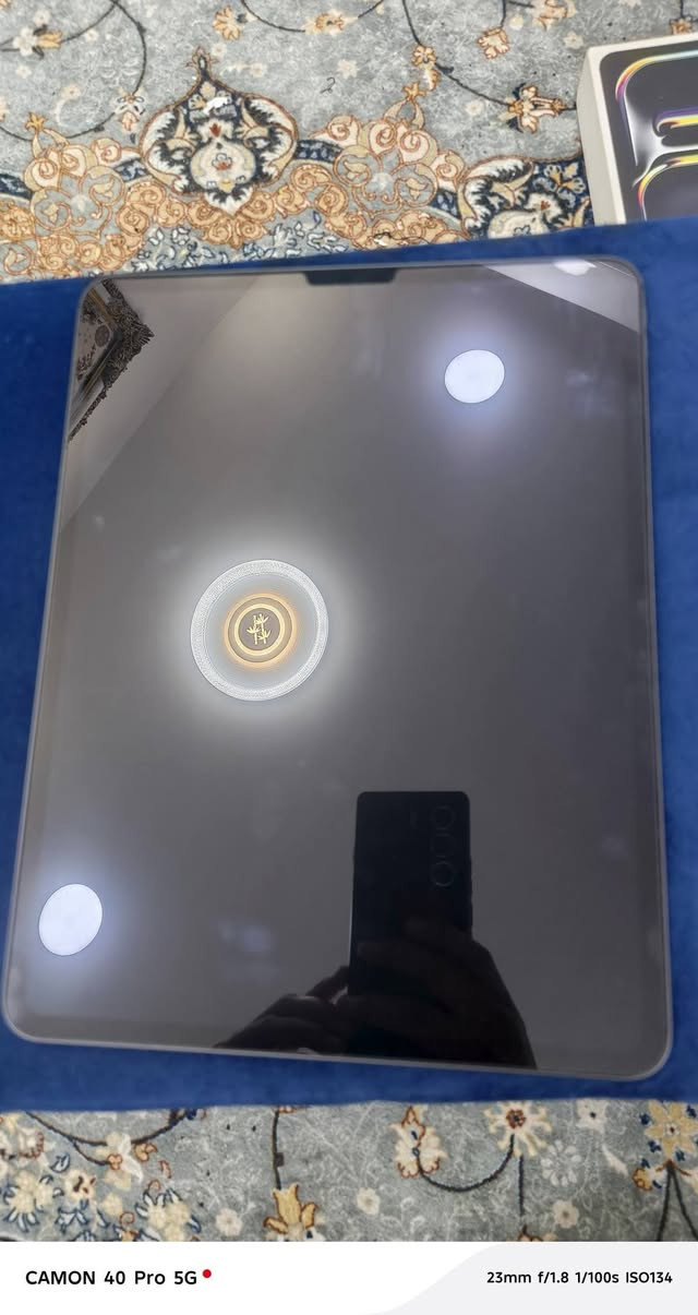 ipad M5  حجم 13
ايباد M5 حجم 13 ذاكره 256 نضافته 100٪ مستدخدم شهرين 
بعده داخل الضمان ملحقاته ويا وكارتونته ولزكه ضد الكسر اصليه
بطاريته 98 بسبب التحديث صارت مكفول كفاىه عامه خدش واحد مابيه مستعجل على البيع مكاني ناصريه توصيل موجود 
***********

