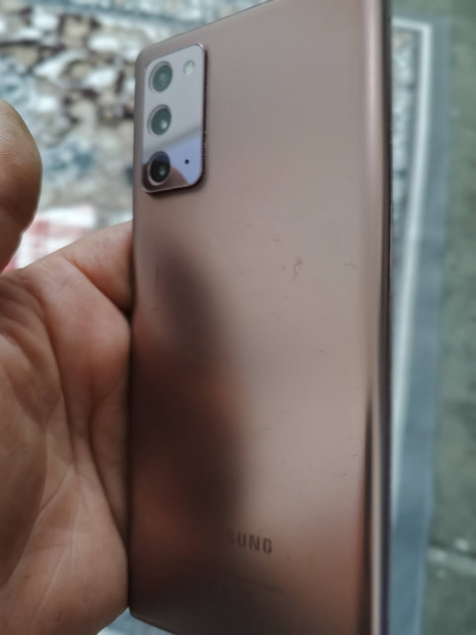 نوت 20   5g
ذاكره 256 رام 8
شرق اوسط خطين .. ويدعم خط الكتروني 
جهاز نظيف ومكفول 
سعر 250 وبي مجال 
بغداد جميلة


**إذا كنت صاحب هذا الإعلان وتريد حذفه لأي سبب، رجاءا أرسل رسالة إلى الدعم الفني**
