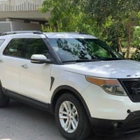 فورد اكسبلورر موديل ٢٠١٣ وارد امريكي مواصفات XLT  كشنات جلد  حساسات خل...