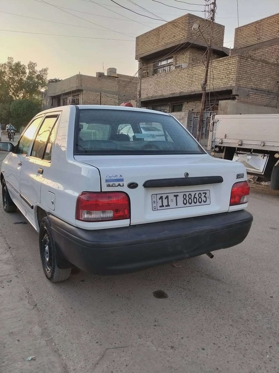السلام عليكم حبايب كلبي سايبا موديل 18سياره صدر خلفي امامي كله جديد كير مكينه جاهزء  بيه فقط جاملغ لامامي صبغ فقط تخم تاير خير من الله سياره حلو كهرباء كله شغاله جاهزء من كل نواحي سياره مال جني عنواني بغداد البلديات *********** سعر 52بيه  مجال حك جيه شراي يتصل ويدلل
