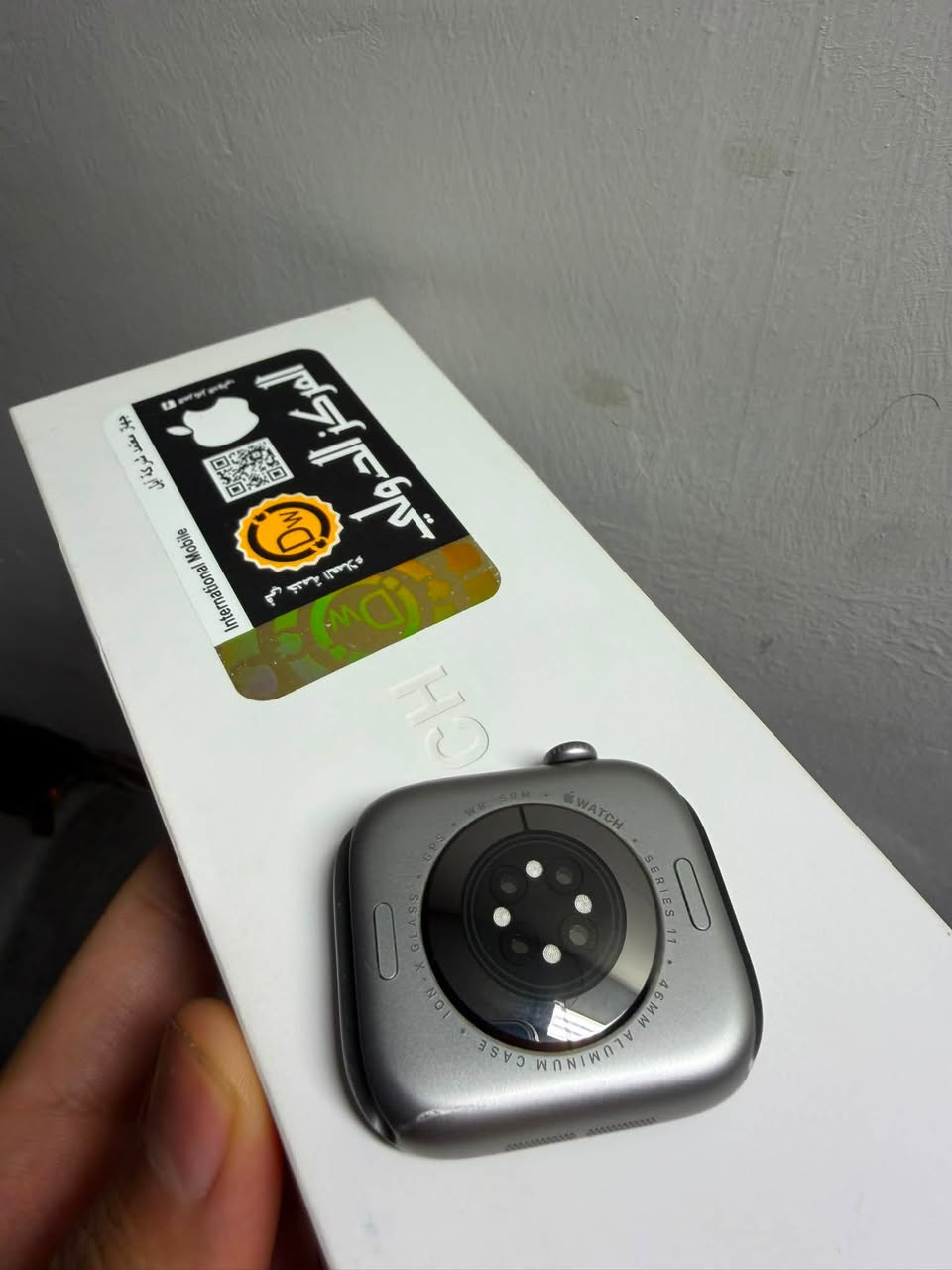 apple watch series 11 46 mm
ابل وتش سيرس 11
الساعه مشحونه 7 مرات فقط فقط
البطارية 100%🔋
كامل ملحقات الساعه كاملة 
السير الاصلي والكيبل اصلي
نظافة الساعة 98%بيها شخط حيل حيل صغير بظهر وموضح بصور
السعر 450 الف بيها مجال بسيط
عنوان زيونه 
***********
