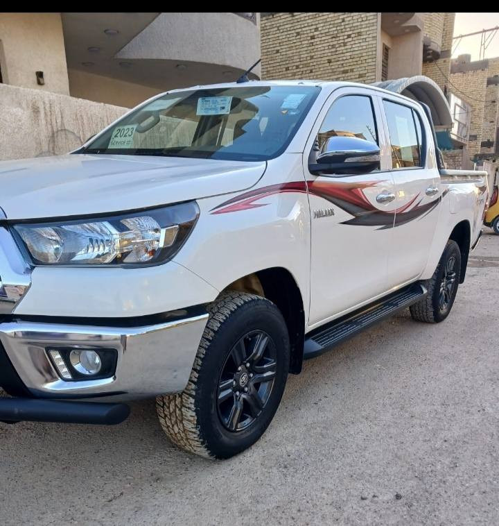 السلام عليكم بيكم هاي لوكس موديل ٢٠٢٣ قطرية كفالة عامه ماعدى شبر بارد مكال بغداد الأمين السعر٣١٠   رقم    ***********
