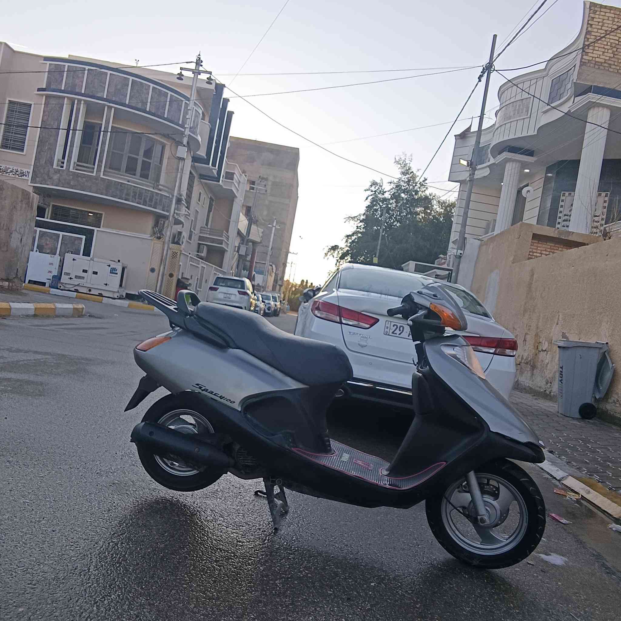 سلام عليكم دراجه سبيسي ياباني كابريتر ياباني قفل سترين قفل جنطه هندر سلف مكينه ناعمه  ***********متواجد خاص
