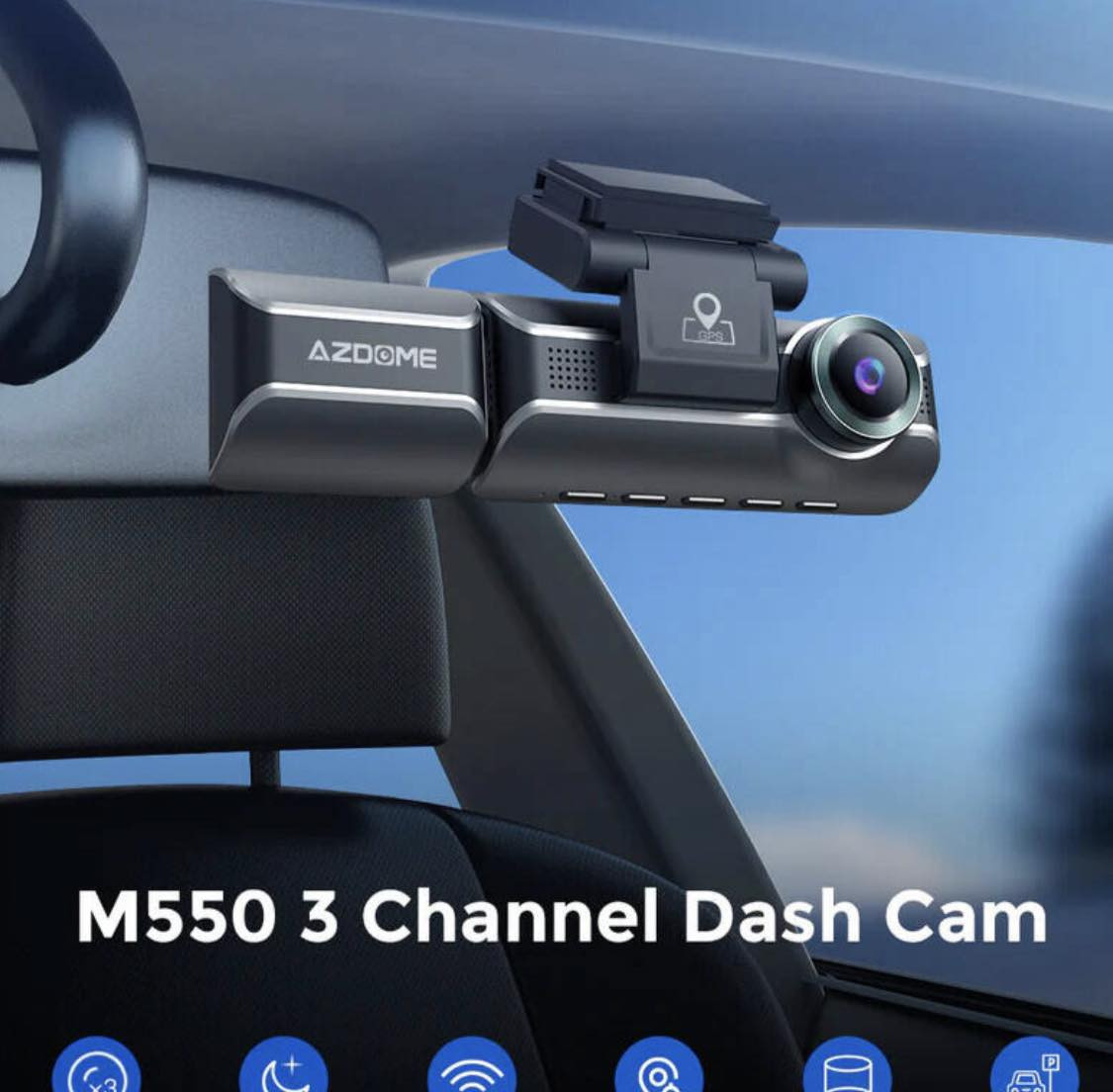 كاميرا Azdome M550 ثلاثية القنوات للسيارة، كاميرا أمامية بدقة 4K UHD، مستشعر G، واي فاي مدمج، نظام تحديد المواقع العالمي (GPS) مدمج، مراقبة ركن السيارة على مدار 24 ساعة بثلاثة أوضاع، رؤية ليلية بالأشعة تحت الحمراء، بطاقة ذاكرة 64 جيجابايت مرفقة، أسود | M550


**إذا كنت صاحب هذا الإعلان وتريد حذفه لأي سبب، رجاءا أرسل رسالة إلى الدعم الفني**
