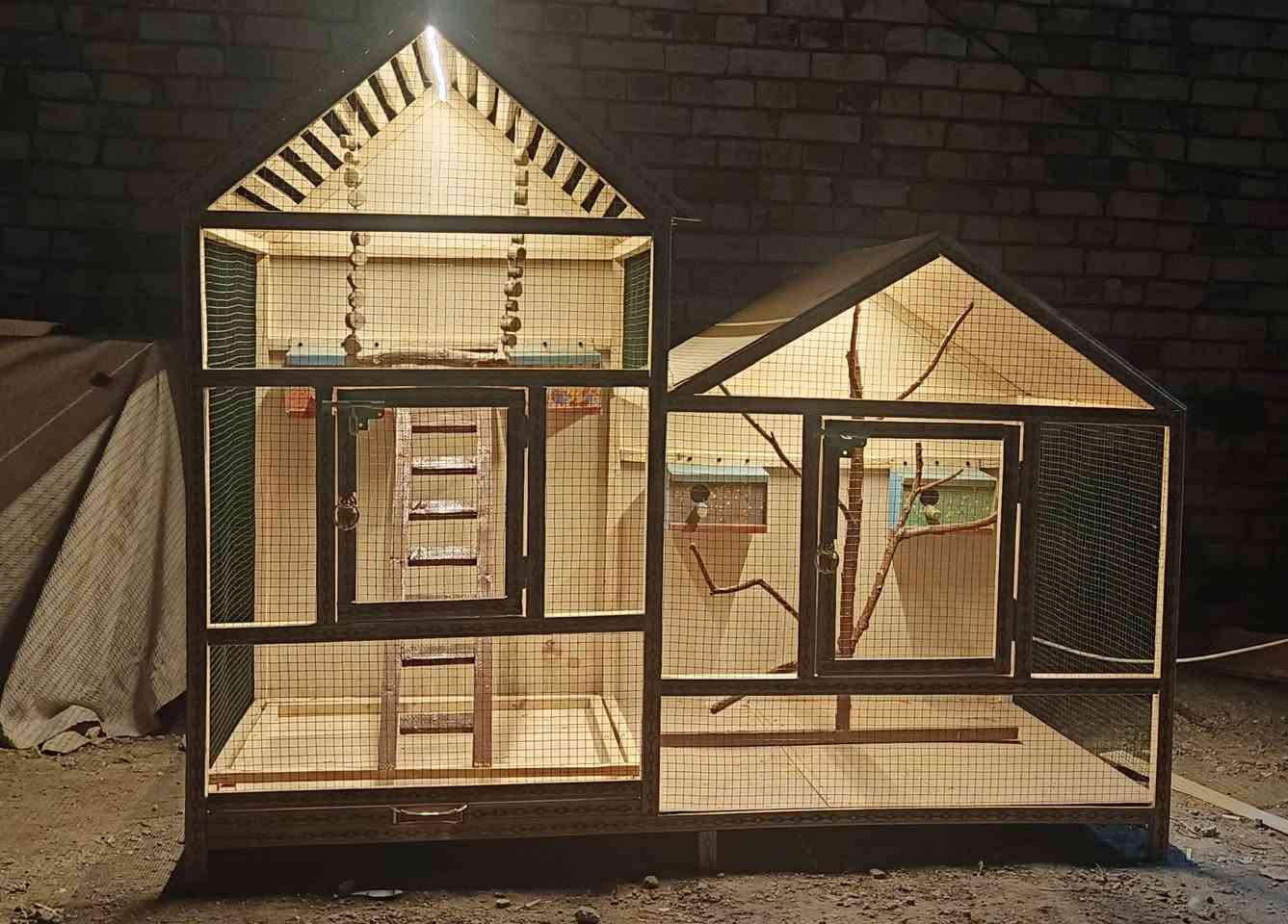 قفص بلابل للبيع الارتفاع /135/ العرض/ 155/ النزال /75 / مكانةة الديوانيةة حي العسكري الصدر الثاني اكو توصيل داخل الديوانيةة فقط
السعر خاص 
*********** واتساب 
***********
