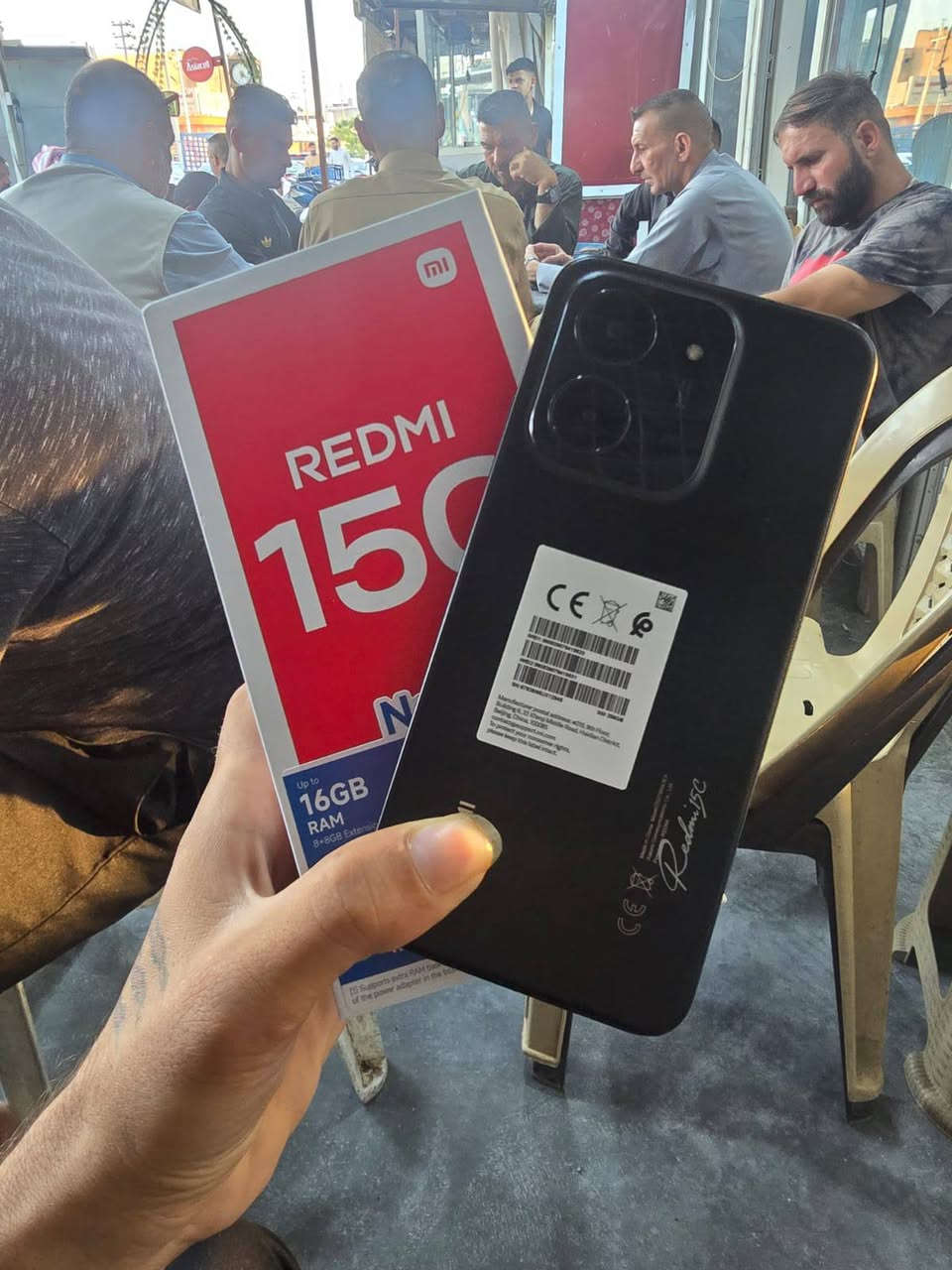جهاز REDMI 15c. مستخدم ساعه
جهاز مجرد بس مفتوح من الكارتون 

ذاكره 256.    رام 8+8.     مو 4 +4 سعر بيهن يختلف 

سعر جهاز 215.  مكاني جلولاء رقمي ***********
