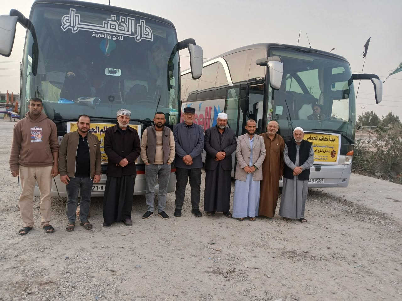 تعلن حملة كاظم الحجامي على البدء في التسجيل الى زيارة الامام الحسين وأخيه ابو الفضل العباس عليهم السلام  الخميس الثالث  في رمضان الخير  باص حديث  فقط 8000 الاف   للحجز *********** كوت حي الحوراء شارع الشيرازي مكتب كاظم الحجامي
