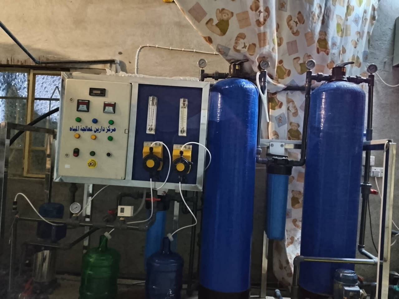 من رخصة الأدمن..  السلام عليكم ورحمة الله وبركاتة. منظومه ماء للبيع مع كافه الملحقات. تانكي ماء عدد (2) سعئه (5000).مع مولد گاز حجم 16 مع كافه الملحقات.. المكان زور البوحشمه قرب جامع الحاج صالح ربيع.. 
الإتصال على الأرقام التالية 
***********
***********
