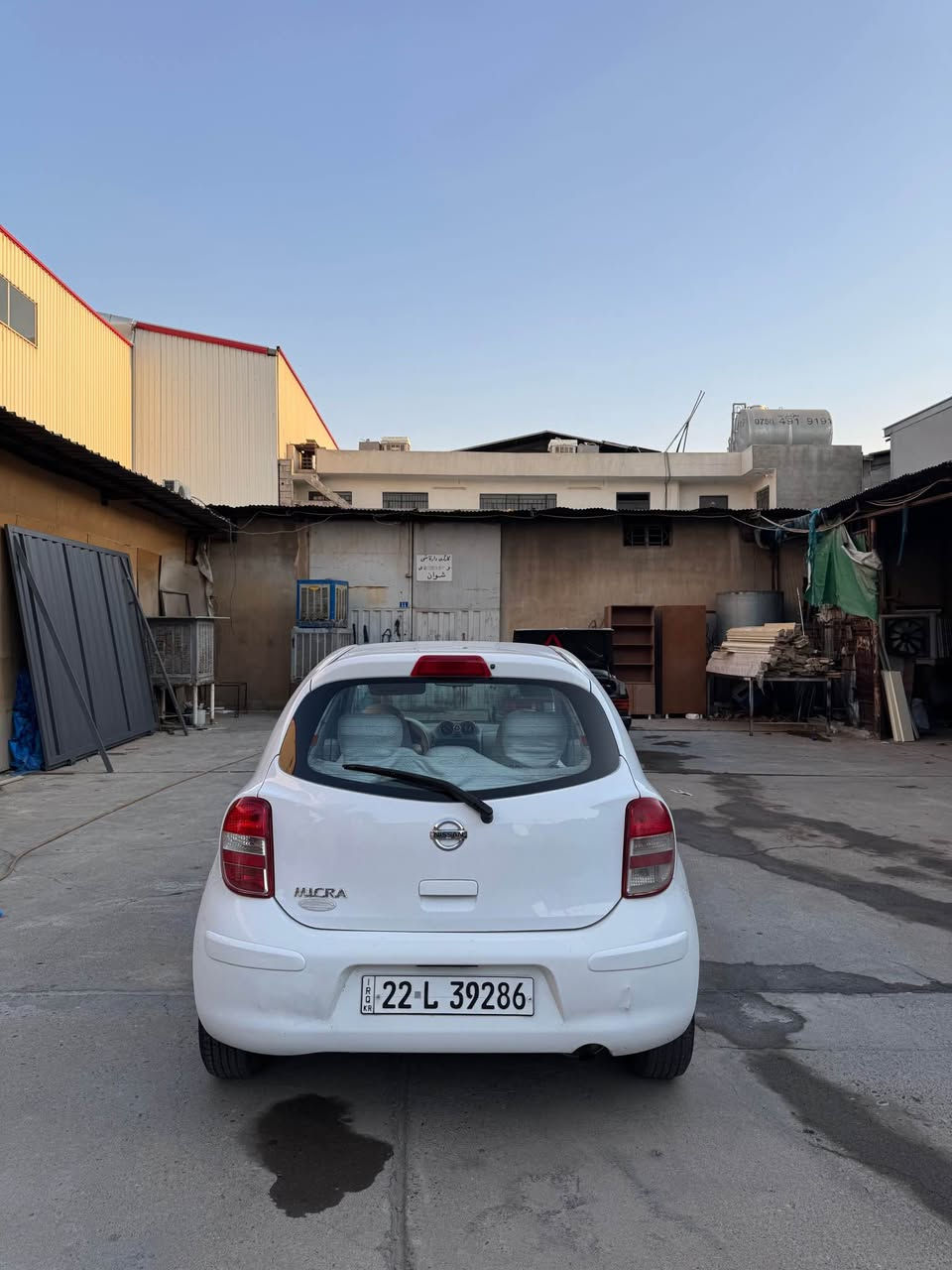 نيسان ميكرا ٤ بستن خليجي ٢٠١٥ جوار بارچه سبوخه بي ژوري بي اربك كير مكينه به شه رت نه كراوه ته وه توندو نرخي ٨٦ كه ميك مجال  *********** أربيل, العراق
