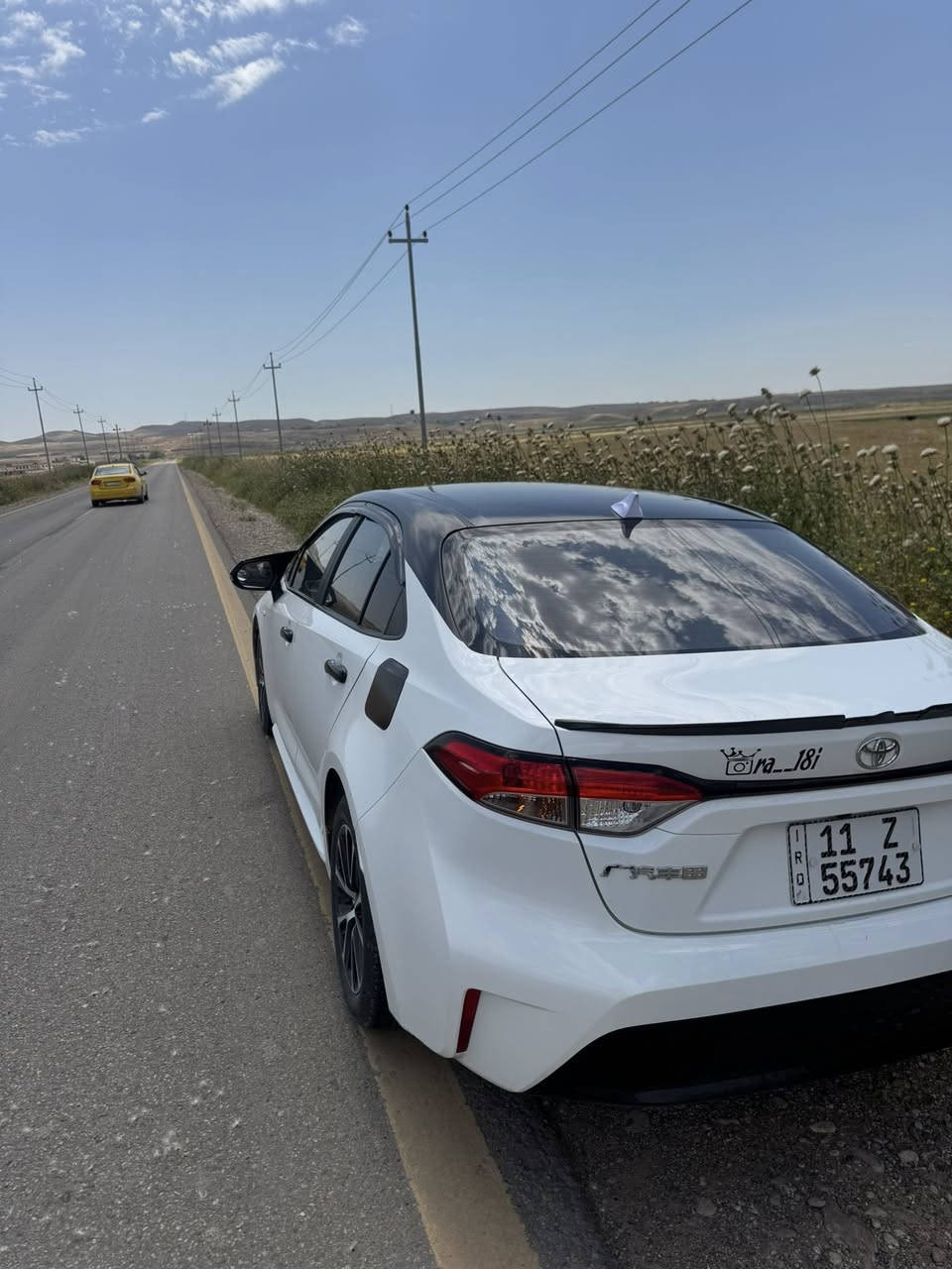 السلام عليكم
كورلا 2025 شكل امريكي ماشي 45 الف KM

السيارة مكفولة من كلشي عدا الشخوط الي موضحة بلصورة 

السيارة سعرها 157 وبيها مجال للشراي 

مكان السيارة بغداد اليوسفية


**إذا كنت صاحب هذا الإعلان وتريد حذفه لأي سبب، رجاءا أرسل رسالة إلى الدعم الفني**