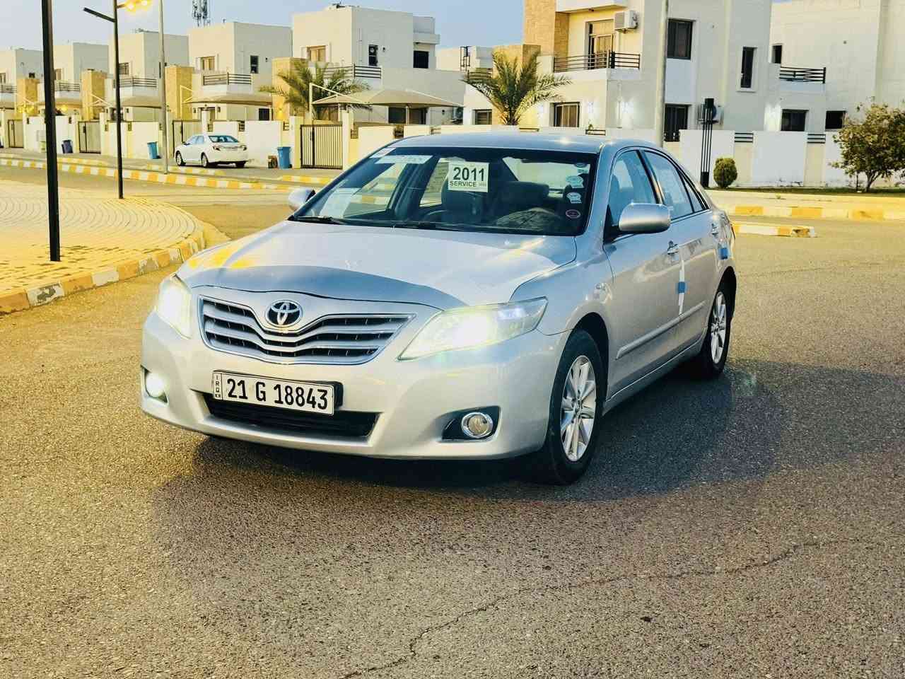 يالله السلام عليكم 
للبيع فقط نقد 
اعتذر من الوعده 
والاقساط والمراوس 

السعر 117 مجالها قليل 

كامري خليجي موديل 2011
لون سلفر 
رقم سليمانيه دولي الجديد 
سنويه الى  هزه جديده 
محرك 4 سلندر 2400 المرغوب
شرط بدون بخار بدون صرف
بدون صوت على الفحص 
السياره مكفوله كفاله عامه 
من الصبغ والتبديل والفتح 
والحالوب والجلح شرط الفحص 
 مواصفات GL
داخل رصاصي
ارضيه جلد
كشن جك
شاشه ايباد
كامره خلفيه
حساسات
اواكس
يو اس بي
4دسك
ويل كب كروم
بلاجكتور بلادي
تحكم مري جانبي
كير/محرك/تبريد/تدفئه/صدر/تخم تاير/دوشمه/باتري/كهربائيات/ارضيه جلد/منضومه زنون كله جديد وبالشرط/على الفحص والسونار اليعجبك 
رقم سليمانيه (21)دولي الجديد سنويه جديد لغايه هزه جديده شرط التحويل والغرامات 
عنوان السياره ::
صلاح الدين-تكريت
الخاص مغلق رجأ::

السعر 117 :::::::مجالها قليل 
للاستفسار:
***********
‭0788 296 0202
