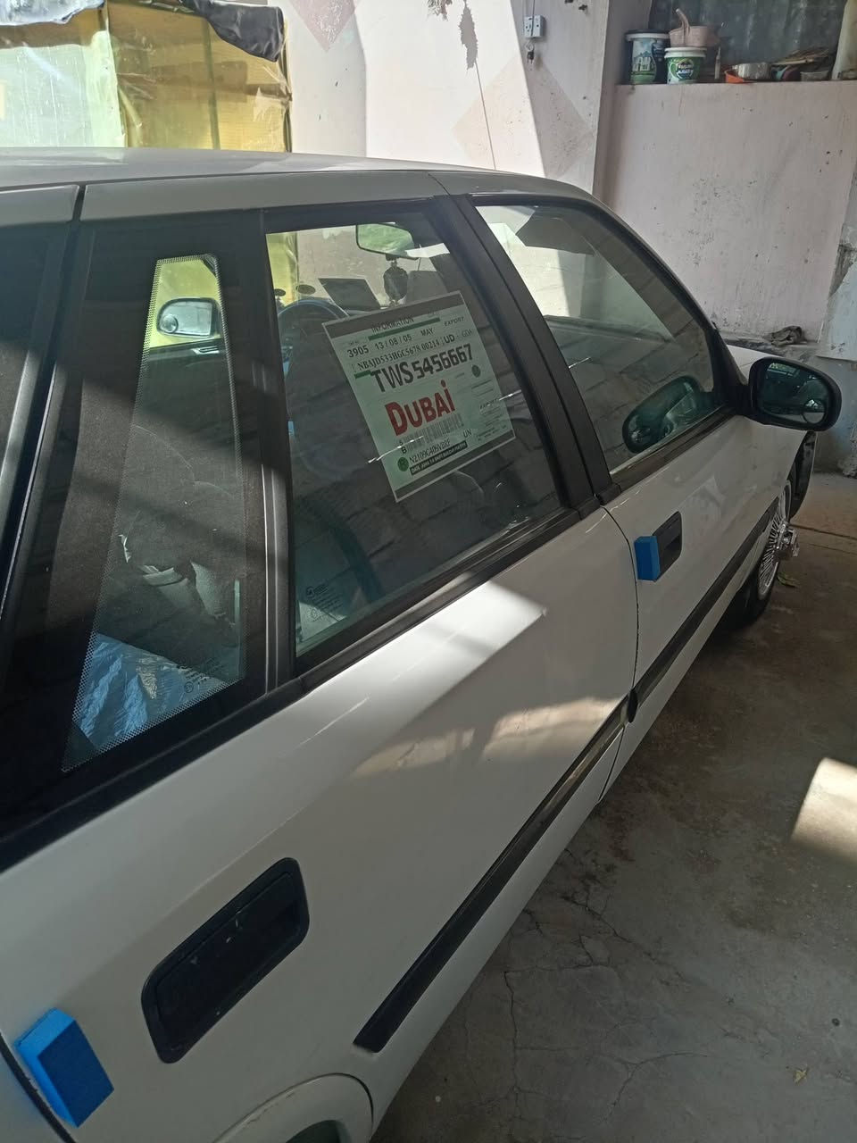 السلام عليكم سياره دايو اسبرو للبيع رقم بغداد الجديد موديل ٩٤محرك مفتوح كير اوتماتيك  سنويه ماصاقطه كهربائيات كلها شغاله دواخل كلش نضيفه صدر جديد تايرات نضيفه السياره بسمنا تحويل ثاني يوم السعر ٣٥ وبيها مجال حق الجيه الاتصال ***********  مكان السياره بغداد المحمودية
