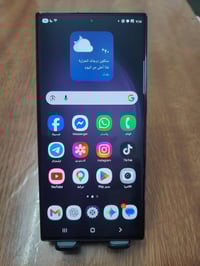 اس 23 الترا امريكي ذاكرة 256 لون اسود نظافة 100% مستبدل ظهر بس سعر 660...