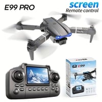 درون E99 PRO • ريموت بشاشة • كاميرا مزدوجة