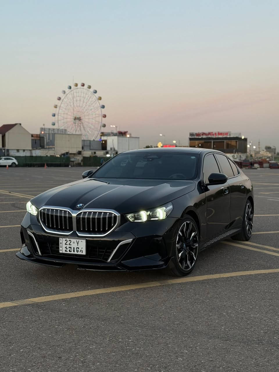 السلام عليكم
BMW 530i
موديل 24اسود ملكي 
مغلفه سياره بل كاملppf
وبيها باج تضليل بعدله 11 شهر 
داتا شو
سلايد 
ماوس
شاشة متصلة 
مري شفط 
كشنات تدفئه + ستيرن 
5 كامرات 
ويل كوبرة 
وبعد السيارة فول فول 
السيارة بلكامل كت ام بلادي بدون دركة 
حادثها قطعه مبدله موجود بل منشور
مكانها بغداد حي الجامعة 
هاتف :***********
سعر 42500$
