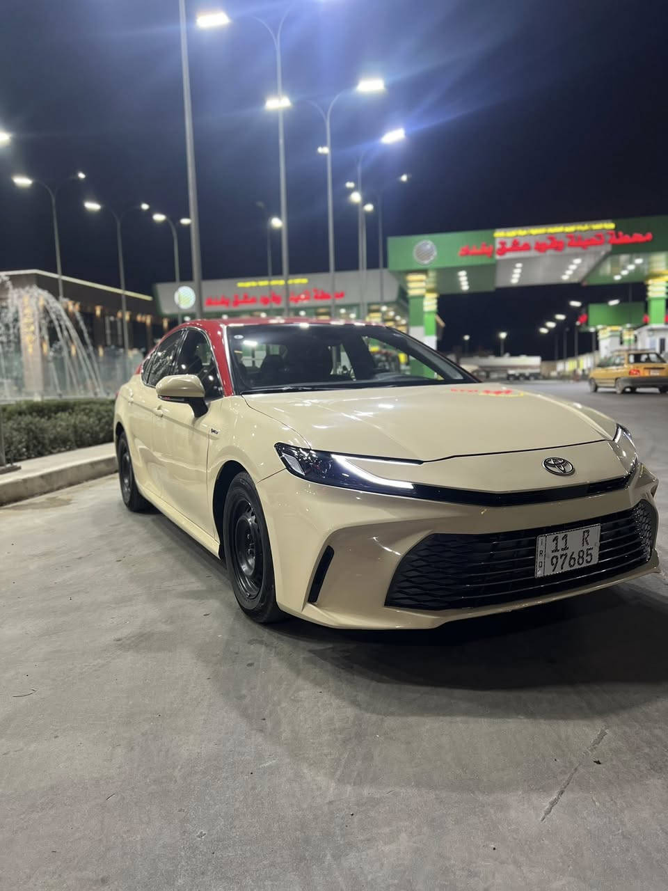 سلام عليكم 
كامري هايبرد تكسي دبي 
موديل 2025 اصل 
لون بيجي قمارة احمر اصل
ماشية 99الف حقيقي 
رقم بغداد دولي ب اسمي 
حادثه جاملغ وبنيد بدون دواخل + بيه صبغ 4 قطع اثر ستيكرات بدون حادث 
موصفات Le
بصمه تشغيل 
بصمه ابواب
اوتو هولد
وضعيات قيادة 
( Sport , Eco , Normal)
 بريك بصمه
شاشه + تحكم ستيرن جهتين
كار بلي
لايت زنون بلاد + لد نهاري 
سعر:193$ مجال بسيط
للاستفسار:***********
مكان السيارة: بغداد الشعب
