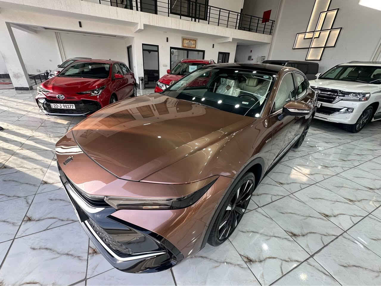 تويوتا كراون
مؤديل:2024
 مواصفات:-فول-
سلندر:توين-توربو
ضمان-ساس
كيلؤمتر:16000
0750 711 5442 
0772 152 5442 أربيل, العراق
