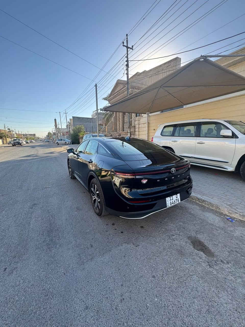 تويوتا كراون هايبرد
بلاتينيوم فل ٢٠٢٤ وارد سعودي عبد اللطيف جميل
خمس كامرات
حساسات ٣٦٠
رادار امامي جانبي
تحكم كراسي امامي خلفي
نقطة عمياء 
شاشة ابل كار بلي
بردة خلفية 
مقاعد تدفئة  تبريد
ممشى السيارة ١٥٠٠٠
السعر ٣٥٥٠٠$ وبيها مجال بسيط
رقم الهاتف موجود واتساب :- ***********
