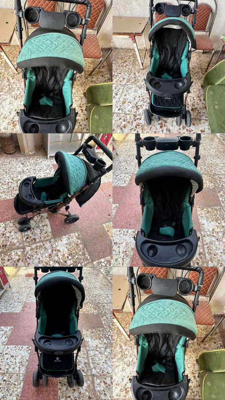 جربايه سعرها 150 مفرش ب 40 عشر مقاعد العربانه مال طفل 75 السعوديه 35 طول ثلاثه والعرض اثنين ونص جديده كلش***********
