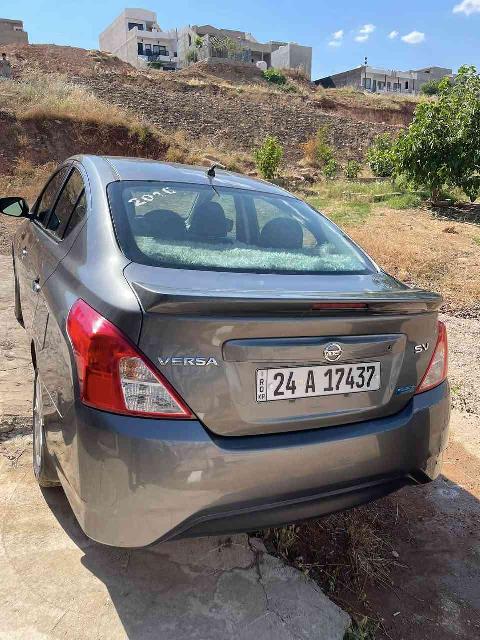 Nissan verca 2016
به س بولند سبغه 
٨٩ يا ريفه جوى
هه مو تشتئ جديده هزه سنوي ره قه م
سيارا هه مى تشت شه رتن
سعر ٩٣
***********

