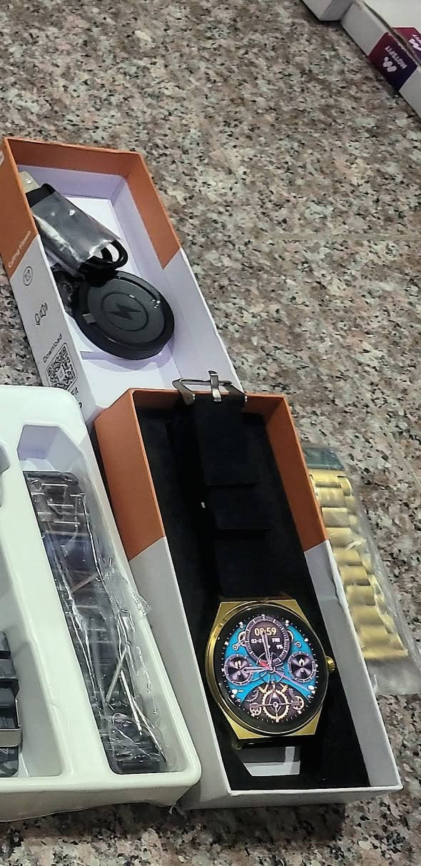 ساعات سمارت أمازون بريطاني جدد لوك ماركات راقيه شاشة اوملد برامج اصدار حديث قطعتين Gp s والباقي كدامكم سعر تصفيه مناسب يتوفر توصيل


**إذا كنت صاحب هذا الإعلان وتريد حذفه لأي سبب، رجاءا أرسل رسالة إلى الدعم الفني**