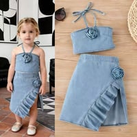 طقم بناتي • صيفي • ٤-٧ سنة