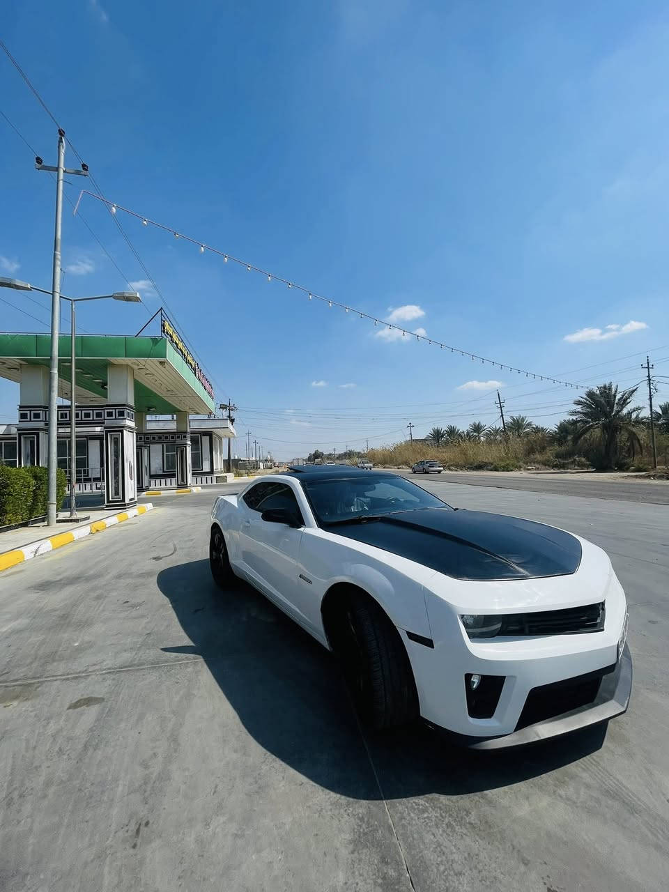 كمارو RS
6 سلندر 
رقم سليمانية جديد تريد تحويل او ،وكالة 
صبغ عام الجمالية 
حادثها من امريكا بنيد 
كير مكينه كفاله 
فول مواصفات للأخير 
فتحه شفتات ستيرن 
جلد كشنات كهرباء 
لايت زنون 
بنيد وقماره مغلف كاربون فايبر 
ويل 20 تو سايز 
تايرات خلفي 315 امامي 275 
وسعرها مناسب 79 وبيها مجال وماكو هيج سعر عل نضافتها  
مكاني الصويره 
***********واتساب متواجد
