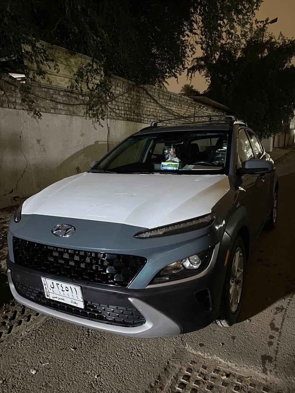 سلام عليكم
كونا 2023 فول مواصفات ما عدا قمارة 
ابيع ع حادثها 
السعر 110
***********
