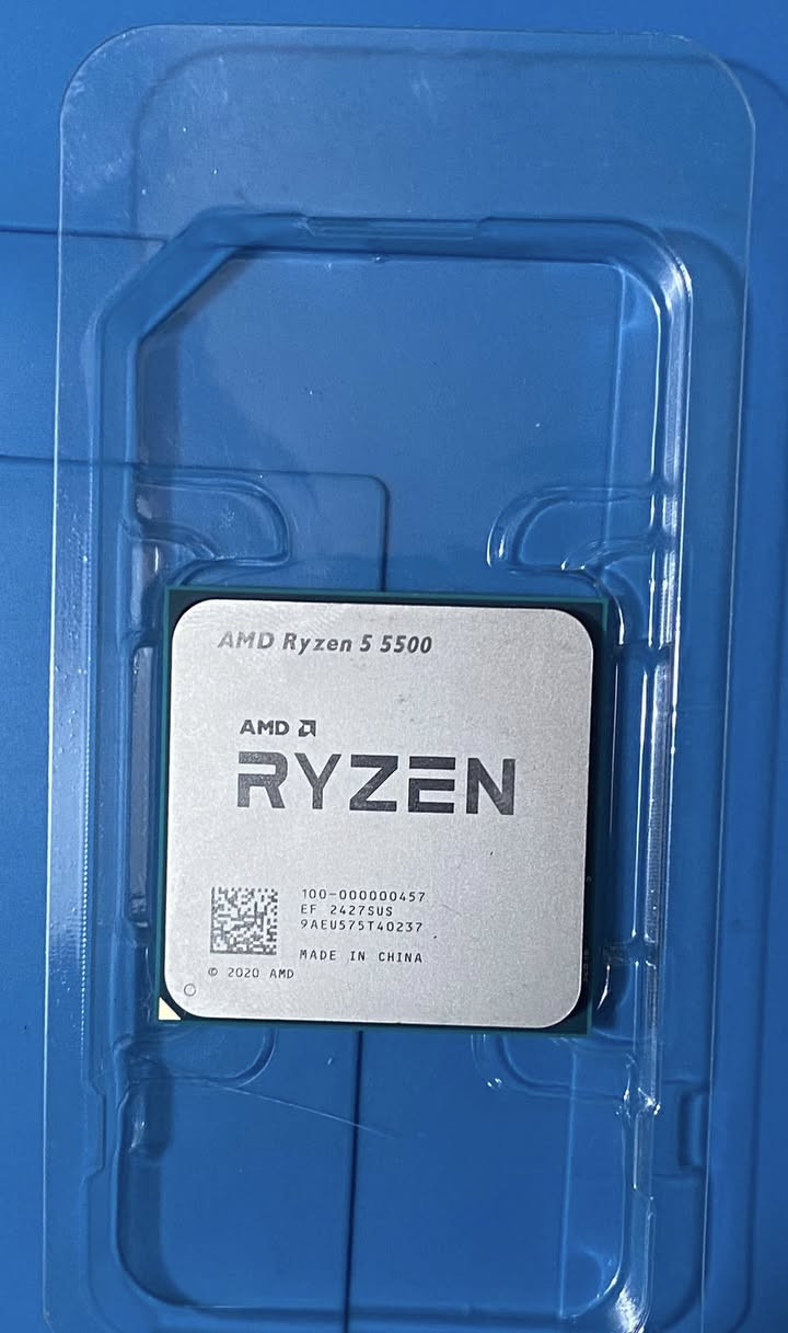معالج  R5 5500 رايزن جديد لوك بسعر 150 الف
للتواصل على الواتساب ***********
