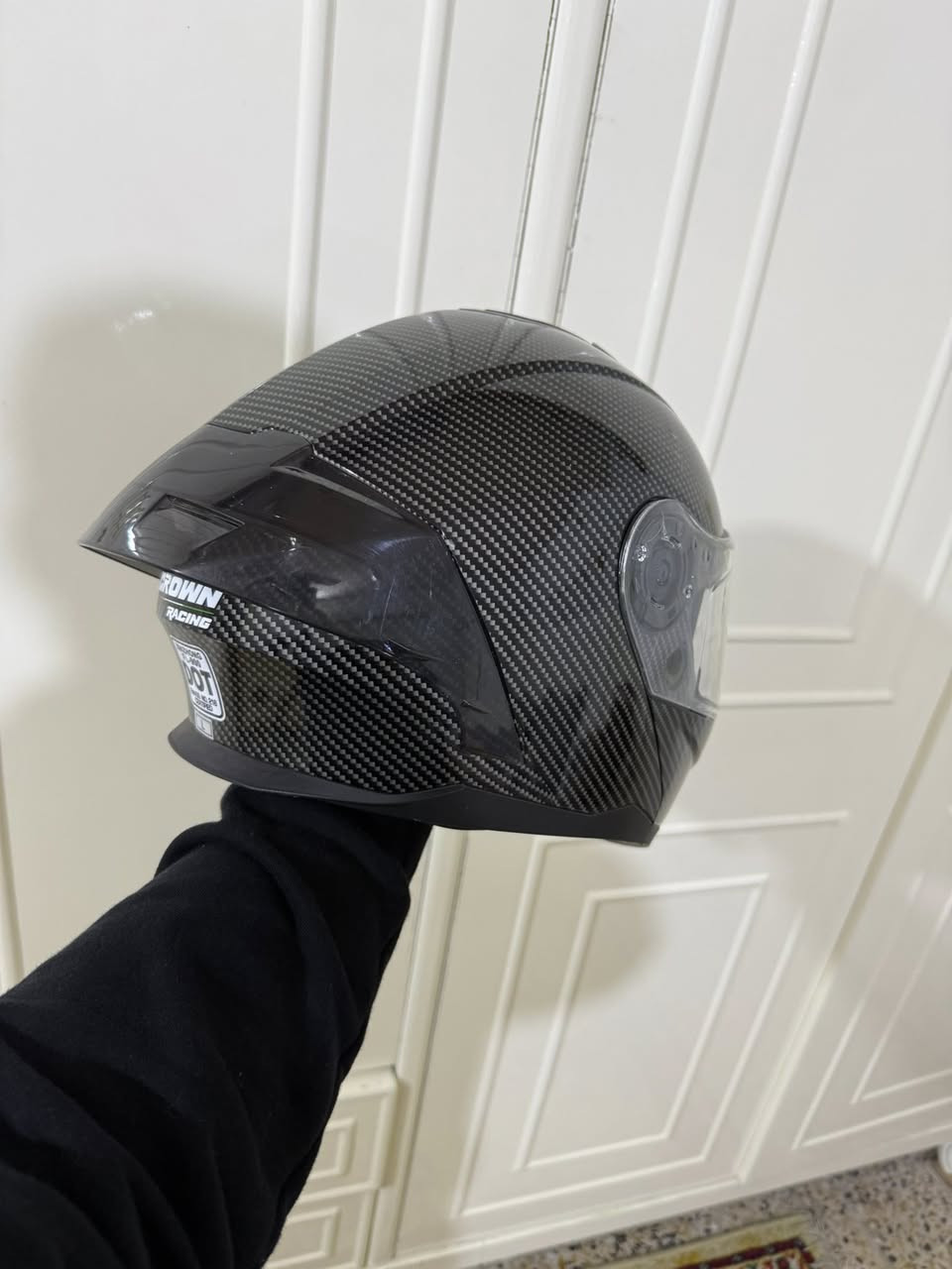 خوذه ماركة كراون فك قلاب  نقشه كاربون قياس لارج Lخلي اعلى سعر ابيع


**إذا كنت صاحب هذا الإعلان وتريد حذفه لأي سبب، رجاءا أرسل رسالة إلى الدعم الفني**