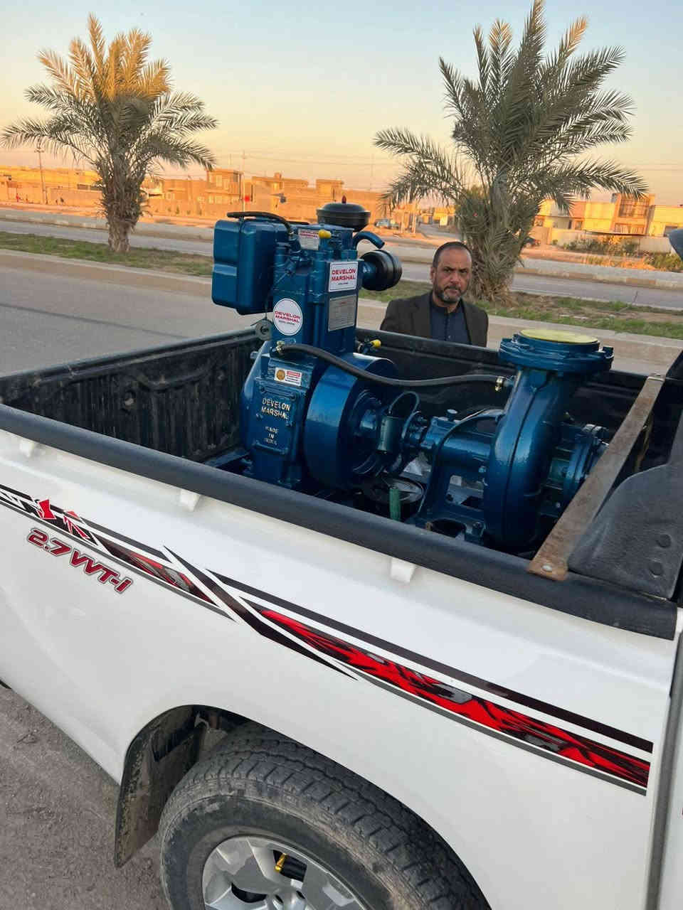 شركة الساير 
تجهيز إلى زبائنه الكرام 
مضخات ماء هندي ١٠ حصان و١٢ حصان 
مضخة ماء دايو كوري ٤ سلندر 
العنوان بابل ناحية الشوملي قرب الدفاع المدني 
***********
***********
