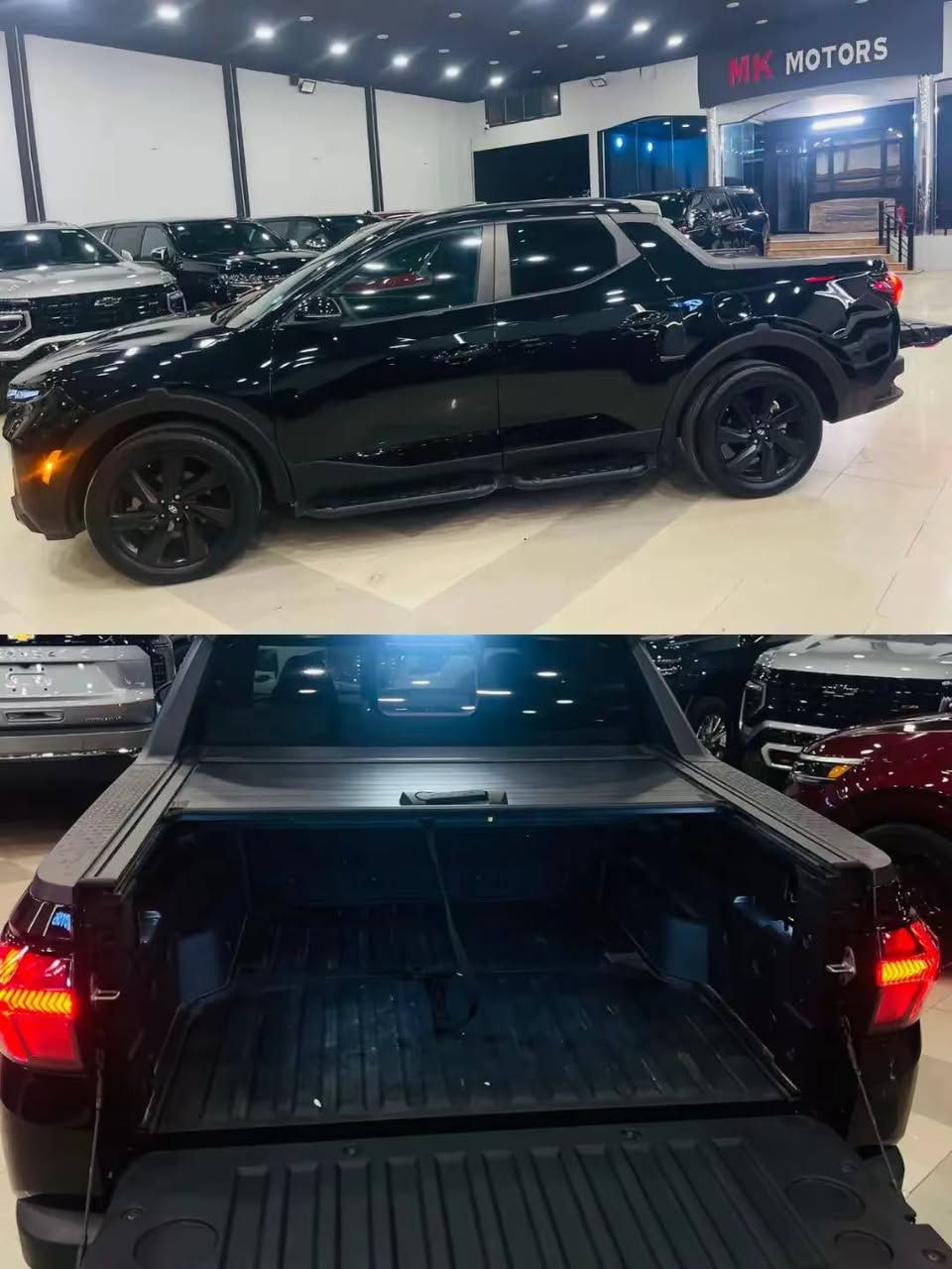 5NTJCDAF9PHO51744
...........
تلفون . *********** استفسارات
هيوندا سنتا كروز ٢٠٢٣ فول فور ويل 4x4 بلاک ادیشنی کروم رەش 
48 مايل رويشتن 
موسفات فول سلاید دبل اکسل سندوق بوکس داخلی خارجی  رادار  لاین جادە زمارە کاتیە ٣ مانگی نەشکاوە 
یەک قەتعە بویاغ بەس بۆنیت ارباگ بەس سوکان سییتم 
یەک دینار مسرفاتی تیدانیە مبارەکی ئەوەبێی کە دەیکرێیت 
..........

هيونداي_سنتاكروز 2023 Limited
فول فول موصفات يعني واحد ع واحد
سعة المحرك : 2.5 TURBO 
عدد الاسطوانات : 4
القوة الحصانية : 281 
نظام الدفع : كلي HTRAC
ناقل الحركة : اوتوماتيك 8 سرعات
مواصفاتها :
فتحة سقف
رادارات / رادار امامي /رادار جانبي /رادار خلفي
قيادة ذاتية
توقف ذاتي 
كشنات تدفه ‏تبريد
ستيرت تدفئة                                                 
كشنات كهرباء 
مري هيتر / رادار / 
تبريد قطعتين
دفع رباعي  نضام جبلي وثلجي وترابي اوتوهولد . 
ويل كروم 20 احلى شكل
صندوك كهرباء 
 سستم سماعات BOSE
حاجب ليد
حماية بودي / 3 مكان خزن
نقطه عمياء
مراة تعتيم
فول تحكم ستيرن                                    
كير أوتو + عادي + شفرات ستيرن
اوتو بريك +بريك بصمة
لايتات ليد او زينون
شاشة كبيره 
نضام قيادة + سبورت + نورمل + سمارت
مثبت سرعة
تحديد المسار 
شحن اللاسلكي
مصابيح خلفية LED
مصابيح ضباب LED
إنارة محيطية متغير الالوان
السيارة ماشية فقط 48 ميل
رجاء رجاء لاتقارن هذه السيارة بغير موديل او غير مواصفات او نظافة .. صور الضرر مرفقة
السياره جاهزه ومابيهه اي نقص على وضع الشركة
السع. 19400$ أربيل, العراق
