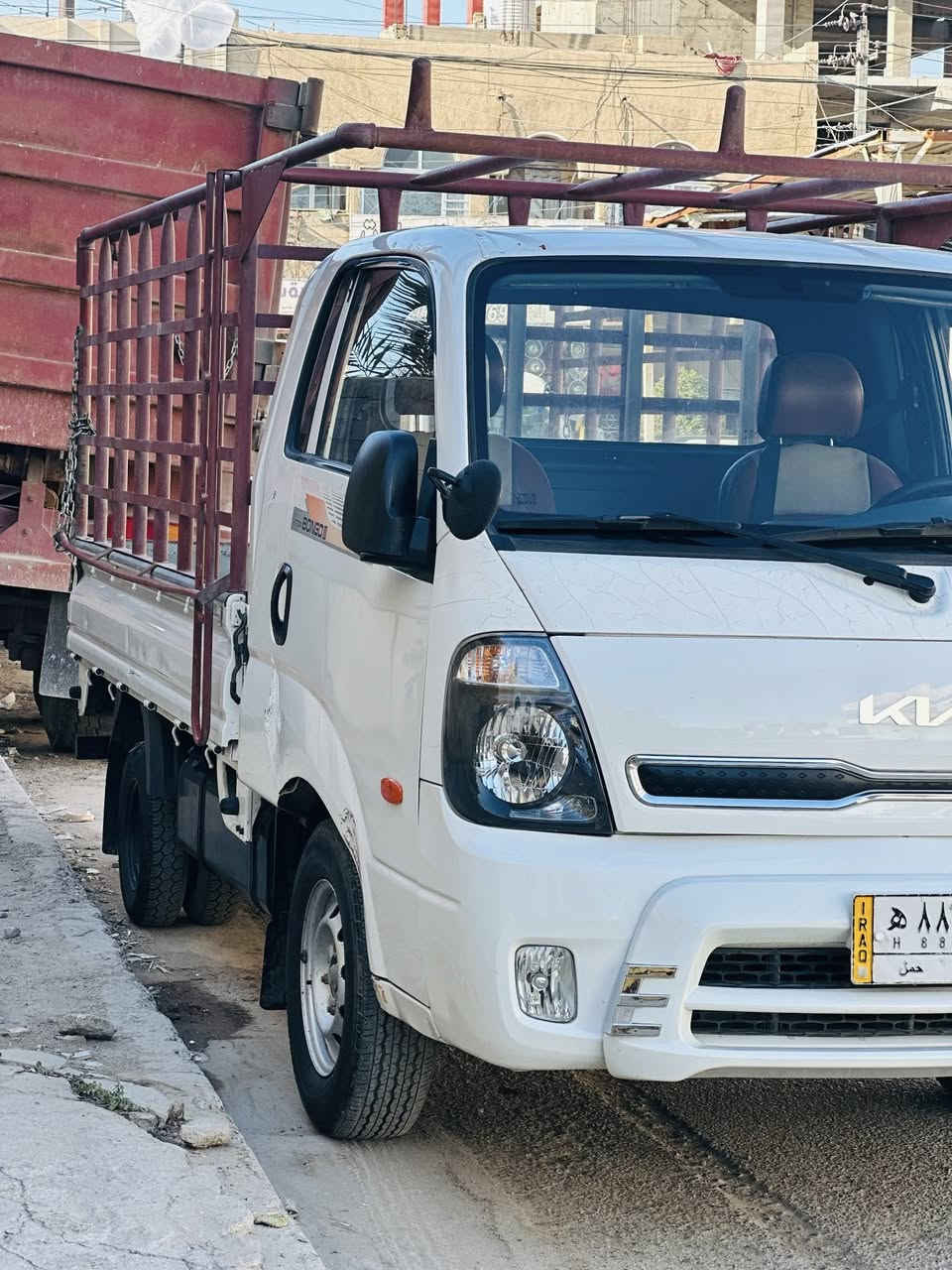 سلام وعليكم
كيا بنكو حمل مسكر اوتماتيك دبلو جاف 

سياره تدفئه تبريد مري شفط ستيرن تدفئه تخم تاير جديد تانكي محور 100 

لبنيد مبدل فقط لجماليه ولقديم مجود 

وبيهه بارد على كد شبرين بل باب سكن وضربات زغار ثنين نفس لباب 

لسياره بدون محجر ؟؟

تفاصيل اكثر لانتصال مكان بغداد الشعب 

السعر 125$
مديل :18

***********📞
