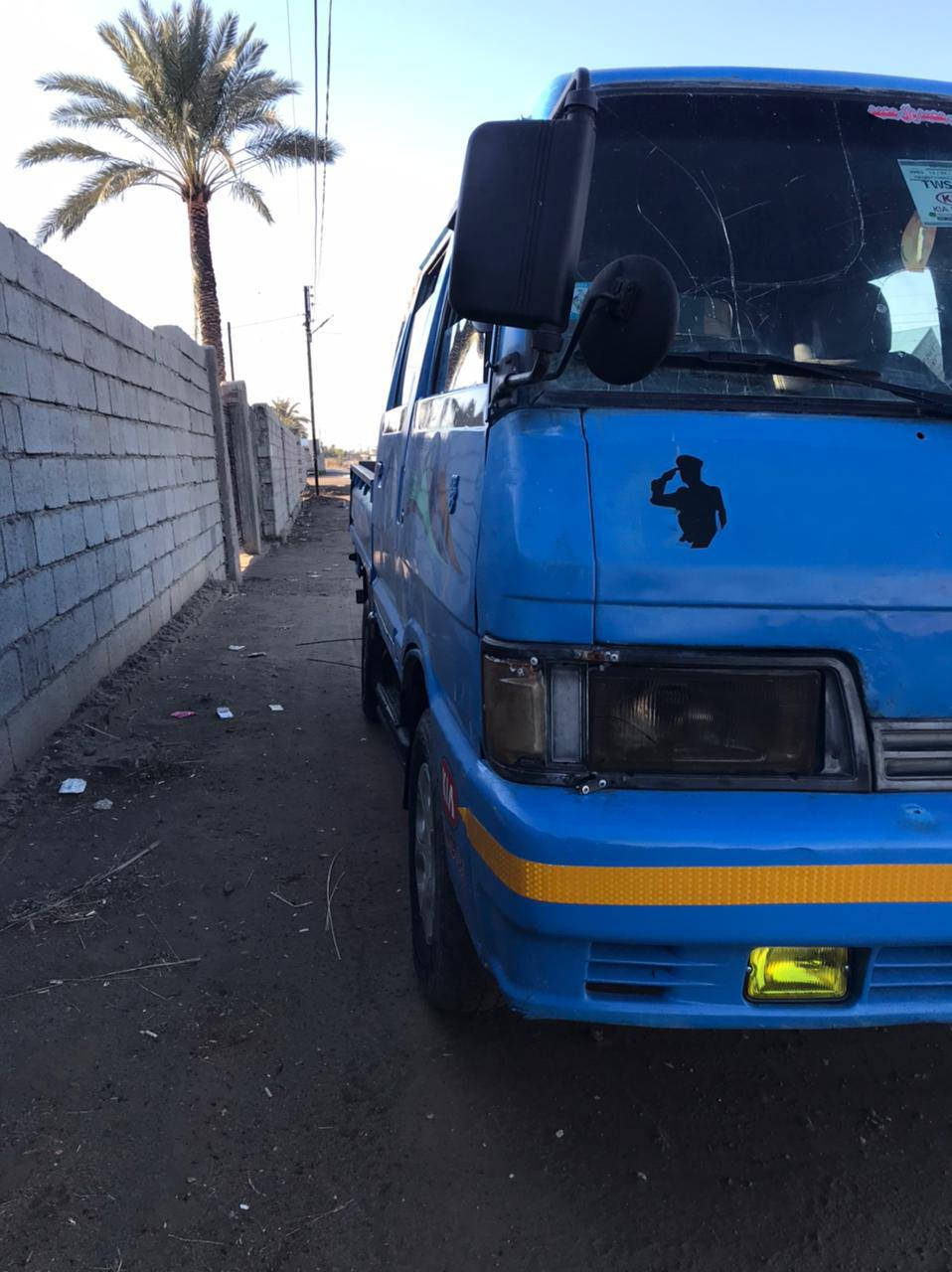 السلام عليكم
كيا بنكو 1994مكفوله كير محرك تجفيت جديد على السحك 
تخم تاير جديد شاصي مكفول شعار كمرك رقم بغداد المكان التاجي المشاهده مقابل سيطرة العبايجي اطراف بغداد 
الاتصال على الرقم ***********
