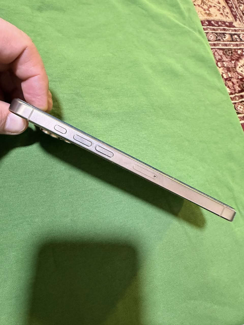 السلام عليكم ايفون 16 برو ماكس ذاكرة 256 نظافة 99‎%‎ حالة البطارية91‎%‎ سعر مليون و350 مكاني الكرادة


**إذا كنت صاحب هذا الإعلان وتريد حذفه لأي سبب، رجاءا أرسل رسالة إلى الدعم الفني**