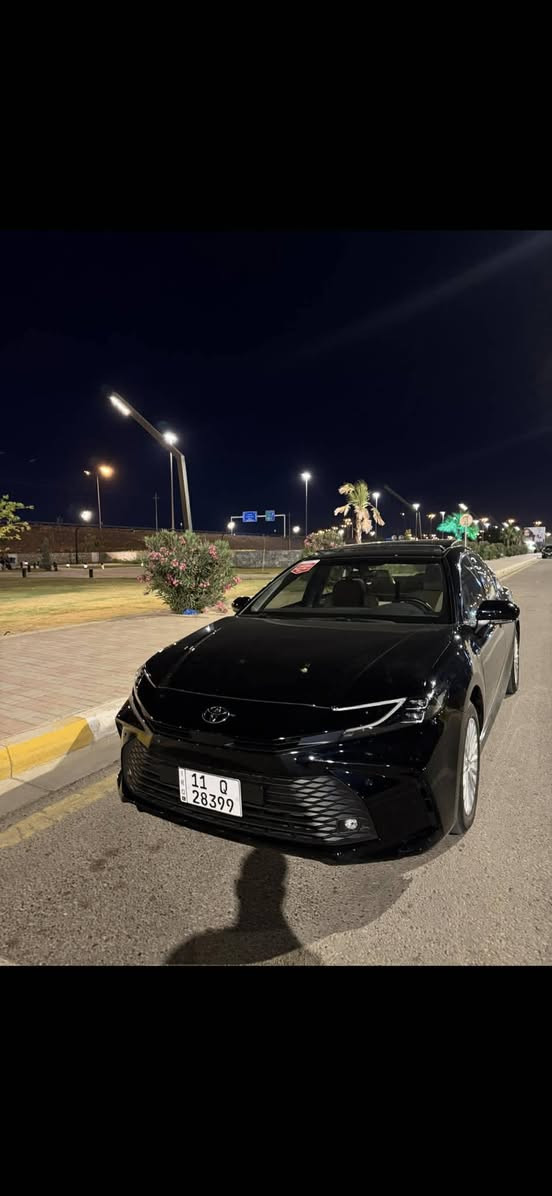 السلام عليكم
لبيع كامري LE هايبرد بانزين2025
خليجي 
فول مواصفات عدا البردى الخلفية 
شاشة كبيرة
حساسات خارجية حساسات داخليه 
تحكم بالقيادة 
مساعدة السايق 
اوتو هولد 
أنظمة قيادة 
محرك 4 سلندر حجمه2.500
ماشية السياره 22الف كيلو 
كشن سايق كهرباء 
مقاعد قماش لون اوف وايت
تشغيل عن بعد 
لون أسود 
بانوراما 
بصمتين  
كلين تايتل 
ملاحظة شخط بسيط في الدعامية 
السياره نظيف جدأ جدأ
باسمي وتحويل ثاني يوم
السعر 295 وبيه مجال 
الاستفسار الاتصال على الرقم واتس إب  9647733661676+
رصيد ***********
