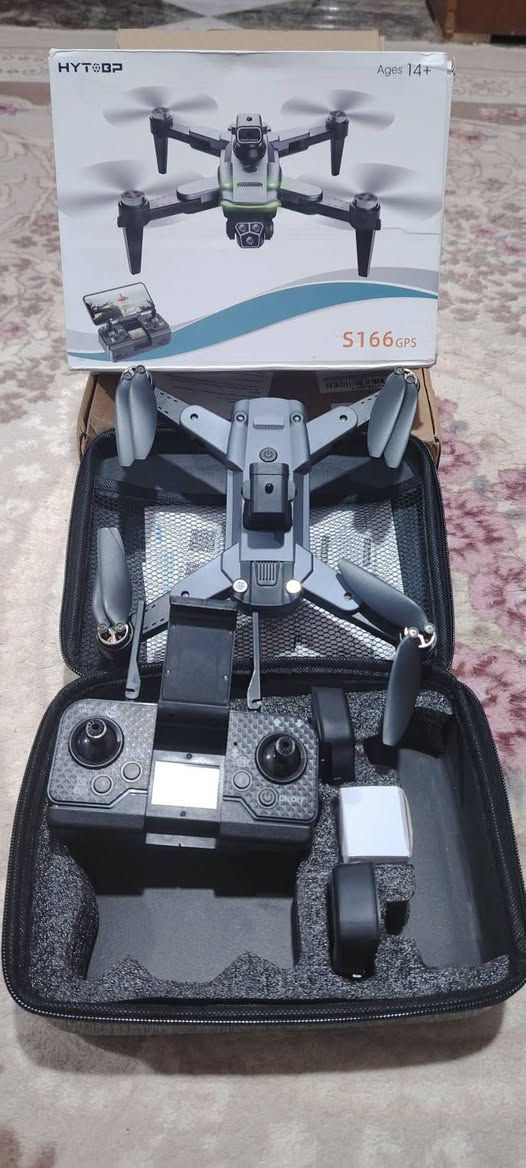 S166 GPS درون عملاق
كامره 4K
GPS
دبل بطاريه
نظام اتبعني
التحكم يلاشارات
مانع تصادم ٣٦٠ درجه
ارتفاع ٢٠٠ متر
مدى واحد كيلوو
السعر ٧٥ الف *********** وات ساب

