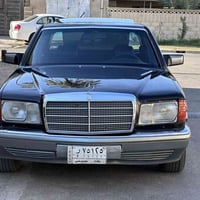 للبيع مارسيدس جامبو 300SE موديل 1990   محرك بلادي 6 سلندر قبق اسود كير...