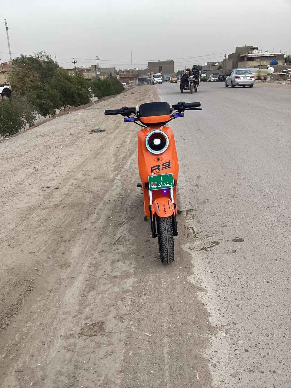 السلام عليكم دراجة R9 للبيع
شركة وينلي قبل شهر اخذتها نضيفة اللون برتقالي
سرعة 109 نقص بس جاملغ خلفي مكسور وكاع من السعر
لايت عالي ناصي نشرات الوان بيها بريك فلنجة خلفي ومامي 
البطاريات بحالة جيدة جيدة اروح بيها للداوم وارجع 
غراضهة موجودة السلة وغيرها
السعر خاص


**إذا كنت صاحب هذا الإعلان وتريد حذفه لأي سبب، رجاءا أرسل رسالة إلى الدعم الفني**