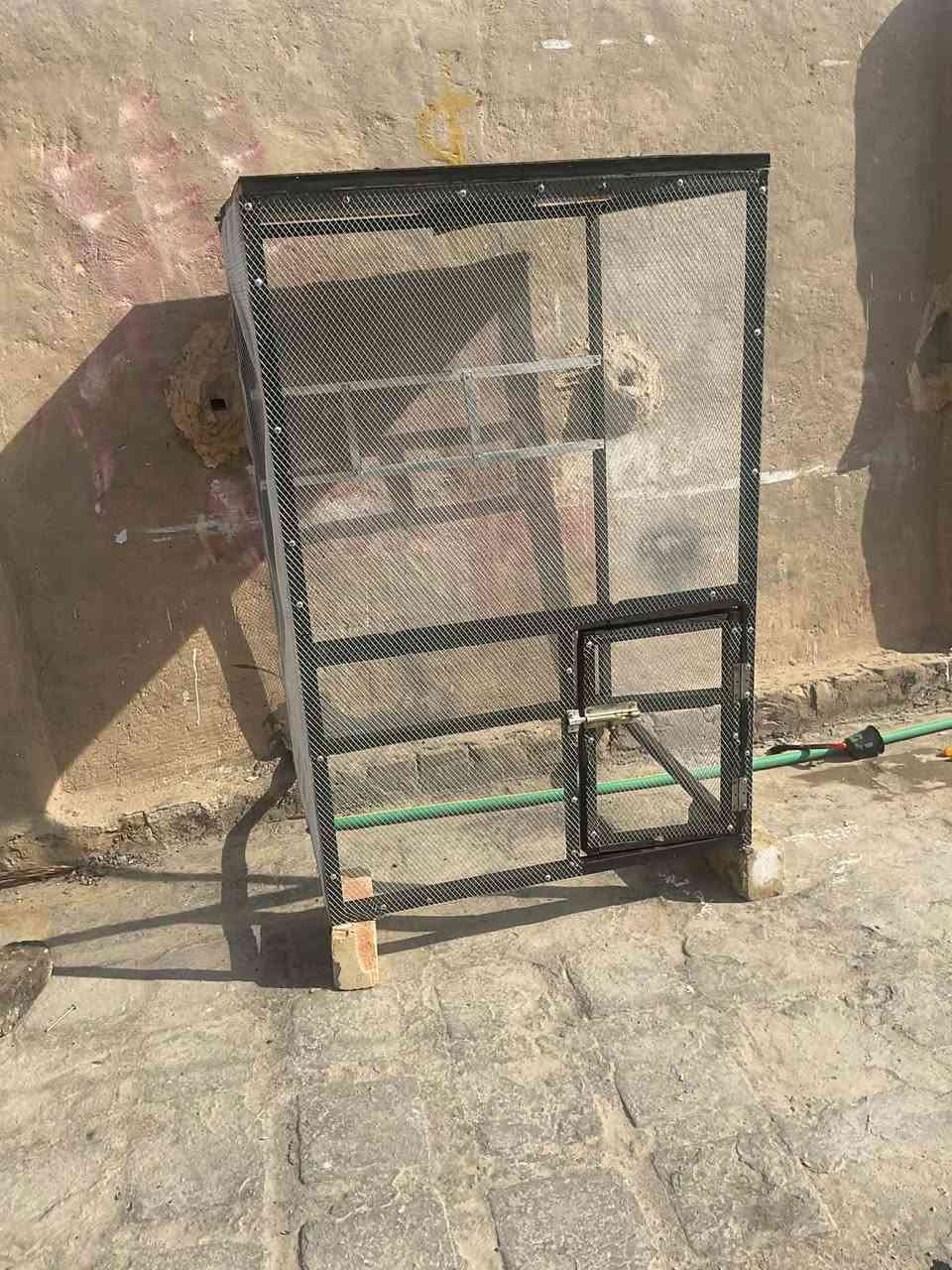 قفص حديد جديد ثقيل شغل تسكام درجه اولى قياس ارتفاع متر وربع والطول 80سم والعرض 75سم سعره ٧٥ الف عنوان مسيب للإستفسار مراسله الصفحه


**إذا كنت صاحب هذا الإعلان وتريد حذفه لأي سبب، رجاءا أرسل رسالة إلى الدعم الفني**