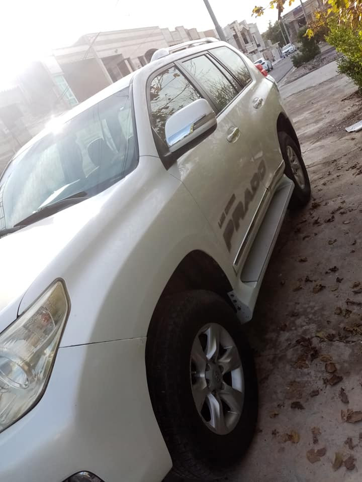 سڵاو
موسفات TXL
توێتا پرادۆ 2010
وارد خلیجی شریکە جیهان
مەکینە v4
سیارەکە زۆر بە پاکی ماوەتەوە سبوغی نیە تەنها سندوقی دواوەی کەمێک ساردی هەیە
مەکینەی نەکراوەتە گیر بەشەرت
تحویل و غرامە بە شەرت 
نرخ :-220 $ کەمێک مجال
بۆ پەیوەندی *********** واتسئاب
السلام عليكم الاخوان ..
تويوتا برادو 2010 TXL
وارد خليجي وكالة شريكة جيهان 
 محرك v4 .. 
مكفولة كفالة عامة بدون صبغ و فقط شویە بی بارد فی صندوق خلفی
سنوية رقم كلة جديد 
سعر :- 230 $ شویە بی مجال
مكان سيارة اربيل
رقم صاحب : - *********** watsapp أربيل, العراق
