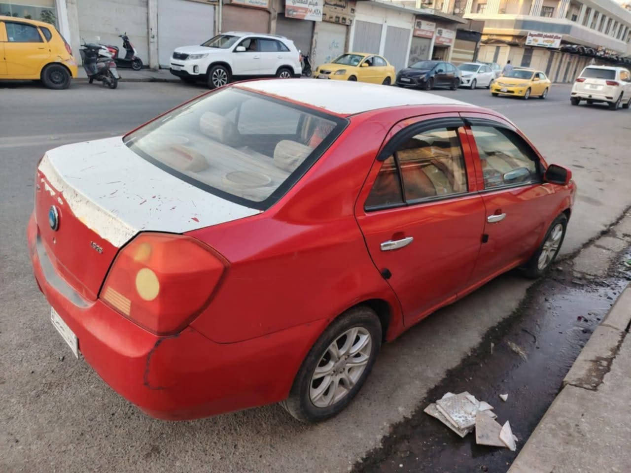 السلام عليكم 👋
جيلي موديل 2012 رقم نينوى الماني ✋ 
كاربون بانزين ⛽ شرط التحويل 🚦 
محرك وكير شرط تبريد ثلج 🥶 مكيف الهواء 
طخم تاير طخم امامي خلفي جديد 👋 
📢 السياره بدون ظرر فقط ملاحظات بارد 
🛑#السعر48💸 وبيها مجال 
اسيا ***********
كورك***********
