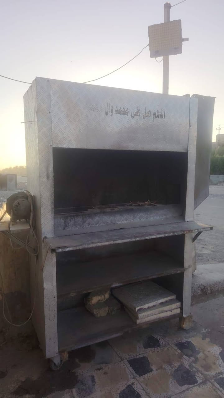 شوايه دجاج  سل ستيل ٦ عيون نظيفه وشغاله٤٠٠ بيها مجال قليل
شوايه كباب  منقله هيه والبور مالتها نظيفه جدا سعرها ١٥٠

قلايه كنتاكي او فنكر نظيفه شغاله١٢٥

منقله شوي العرض ٢٠/ ٢٢شيلمان ثقيل  تصلح منقله اجنحه دجاج سمج ٧٥ بيها مجال

مثرامه دنفر ٢٢ ب٢٠٠ وبيها مجال
للاستفسار الاتصال على الرقم ***********

