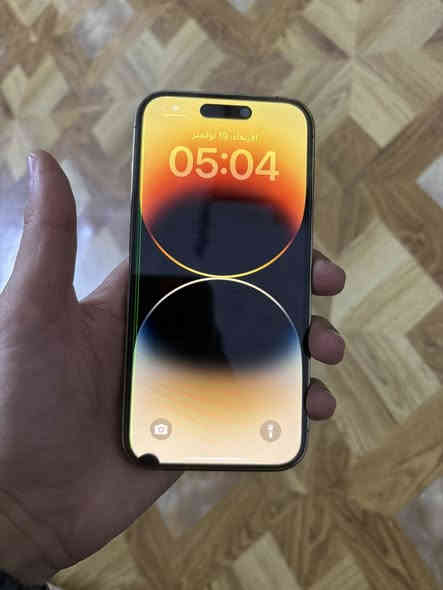 السلام عليكم ايفون ١٤برو فقط مو ماكس ذاكره ١٢٨ بطاريه ٨٨ الجهاز كله بلاد ممفتوح فقط بي خط رفيع بل شاشه ابد مماثر عل لمس الباقي كله شغال وكله بلاد نضافته ٩٩/١٠٠ السعر ٤٤٠ وبي مجال بسيط مكاني بغداد الاسكان شارع مستشفى الطفل الاستفسار الاتصال على الرقم ***********
