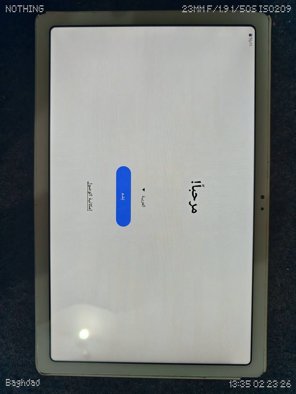 90 مع توصيل قفل قفل .
سامسونك تاب A7 

محدث اندرويد 14 الى Tab A9+
ببجي 60 فريم مثل مموضح بلصور

سريع وصوت رهيب وصوره رهيبه 

باقي مواصفات بلصور

توصيل موجود

مكاني بغداد الدورة

رقمي ***********
