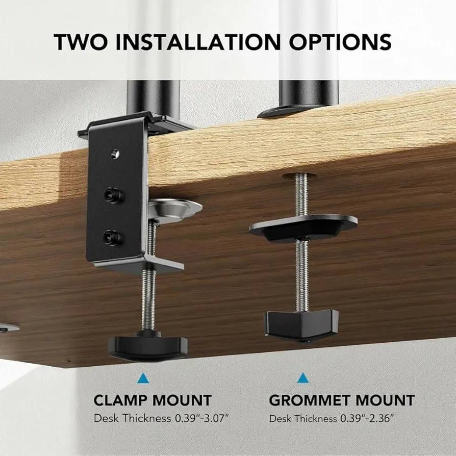 🖥️ حامل شاشة ولابتوب احترافي HUANUO 2-in-1 Desk Mount
إذا تريد ترتب مكتبك وتستفيد من المساحة بشكل أفضل… هذا الحامل يخليك تستخدم الشاشة واللابتوب بنفس الوقت بوضعية مريحة واحترافية.
• يدعم شاشة من 13 إلى 32 إنج
• يدعم لابتوب حتى 17 إنج
• يتحمل وزن حتى 10 كغم تقريبًا لكل ذراع
• يدعم معيار VESA 75×75 و 100×100
• إمكانية تحريك كاملة Tilt ±45° / دوران ±90° / دوران 360°
• تصميم قوي من فولاذ Alloy Steel
• منصة لابتوب بفتحات تهوية لتقليل الحرارة
• نظام تنظيم الكيبلات داخل الذراع لترتيب المكتب
• يوفر مساحة أكبر على الطاولة ويعطي شكل احترافي للمكتب
• مناسب للمصممين، المبرمجين، المكاتب، والستريمرز

الكترو ستور
اختيارك الموثوق للإلكترونيات الأصلية.
شوف الفيديو حتى تشوف شلون يشتغل وتجربته عمليًا 👇


**إذا كنت صاحب هذا الإعلان وتريد حذفه لأي سبب، رجاءا أرسل رسالة إلى الدعم الفني**