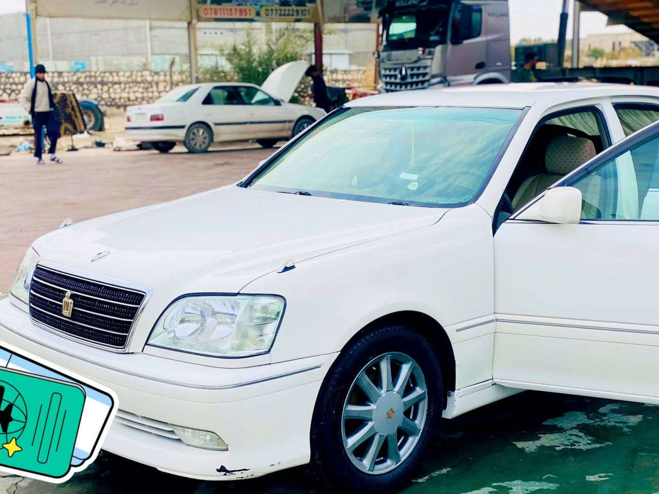 ملكه موديل 2005 جاهزة علا اخر حبايه السياره جديده معنه الكلمه احله من الصور بعدهي بتراب الشركه تبريد شغل تخم تاير جديد رقم شمالي سنويه عضم نقل جثه السعر 45$ الاتصال علا ***********
